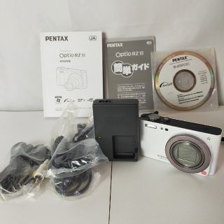 ペンタックス(PENTAX)の【美品】PENTAX コンパクトデジタルカメラ OPTIO RZ18(コンパクトデジタルカメラ)