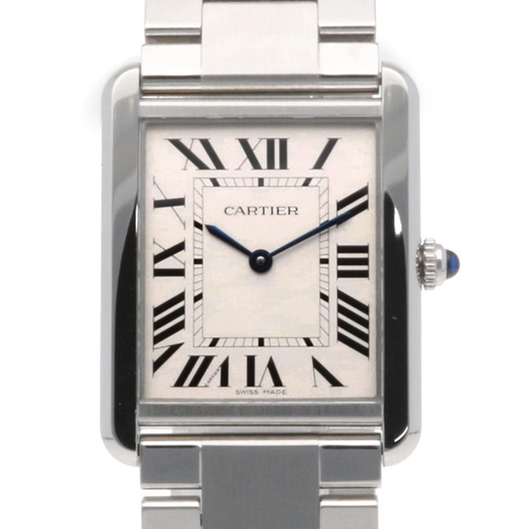 カルティエ CARTIER タンクソロLM 腕時計 ステンレススチール - 腕時計