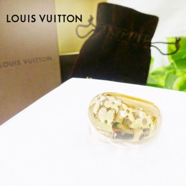 LOUIS VUITTON(ルイヴィトン)の美品☆LOUIS VUITTON ルイヴィトン バーグアンクリュージョン リング レディースのアクセサリー(リング(指輪))の商品写真