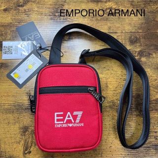 エンポリオアルマーニイーエーセブン(EMPORIO ARMANI EA7)のEA7 エンポリオアルマーニ ショルダーバッグ ミニポーチ 275872 RED(ショルダーバッグ)