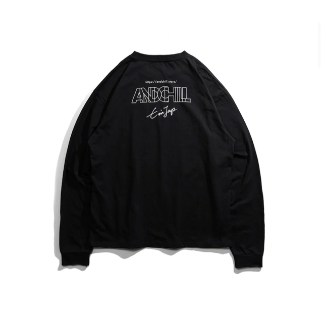 AC ☓ EvisJap POCKET L/S TEE BLACK メンズのトップス(Tシャツ/カットソー(七分/長袖))の商品写真