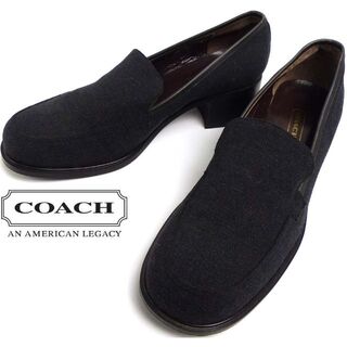 コーチ(COACH)のイタリア製 COACH / コーチ ローファー / ヒール 7B(24cm相当)(ローファー/革靴)