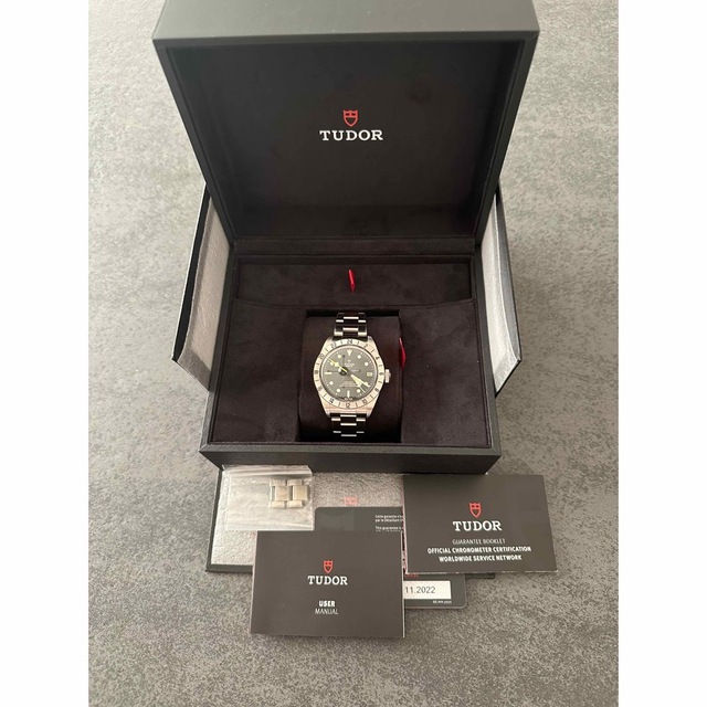 Tudor(チュードル)のチュードル チューダー ブラックベイ プロ ブレス 79470自動巻き メンズ メンズの時計(腕時計(アナログ))の商品写真
