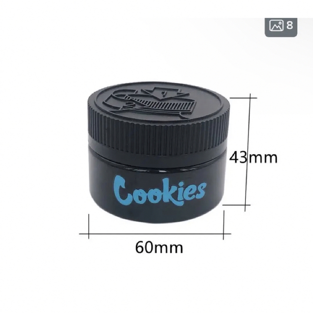 Cookies ブラック 防臭 ストッカー 小物入れ