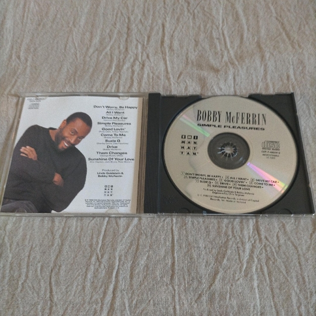 Bobby McFerrin CD エンタメ/ホビーのCD(ポップス/ロック(洋楽))の商品写真