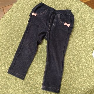 マザウェイズ(motherways)の【専用】マザウェイズ フリルデニムパンツ(パンツ/スパッツ)