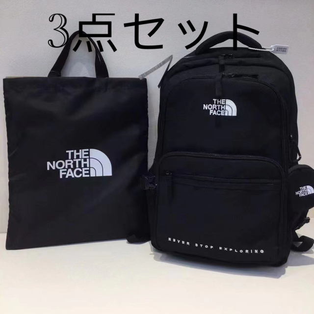 ザノースフェイス リュック トートバッグ ミニポーチ 3点Bセット 美品