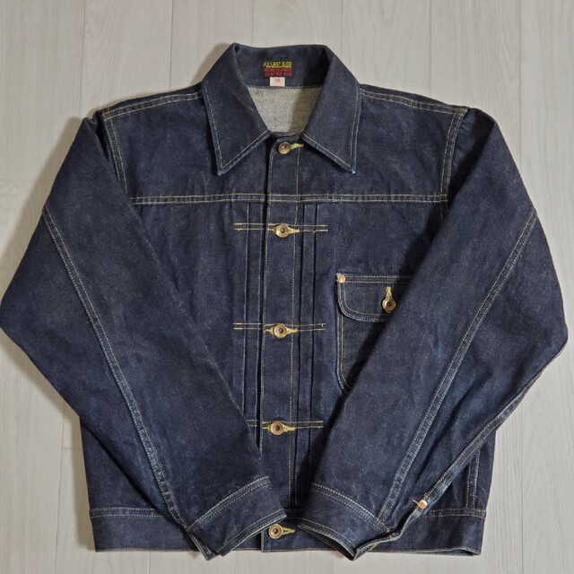 TENDERLOIN(テンダーロイン)のアットラスト 147J デニムジャケット 38 Timeworn Atlast メンズのジャケット/アウター(Gジャン/デニムジャケット)の商品写真