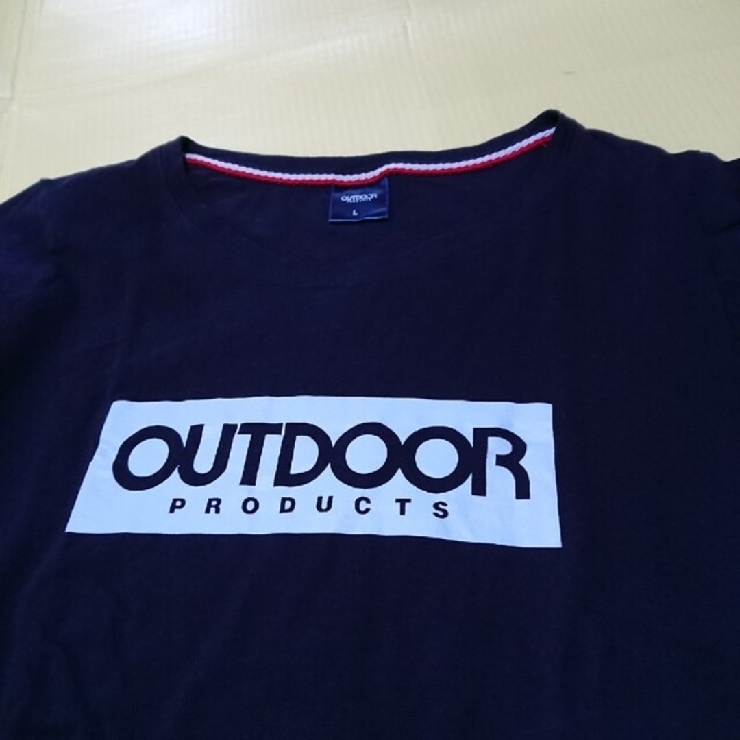 OUTDOOR PRODUCTS(アウトドアプロダクツ)のアウトドアプロダクツ 半袖Tシャツ レディースL　美品　クーポン消化 レディースのトップス(Tシャツ(半袖/袖なし))の商品写真
