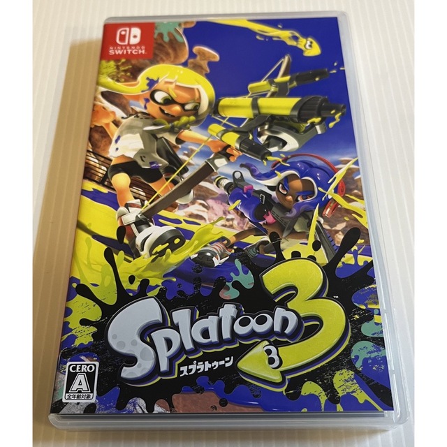 スプラトゥーン3 Switch エンタメ/ホビーのゲームソフト/ゲーム機本体(家庭用ゲームソフト)の商品写真