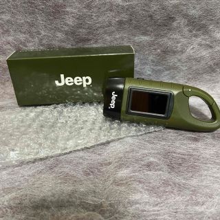 ジープ(Jeep)の（新品　未使用）JEEP ジープ　オリジナルダイナモソーラーライト(ノベルティグッズ)