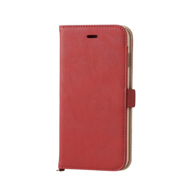 ELECOM(エレコム)のiPhone6s プラス/6プラス 手帳型 ケース 赤 エレコム スマホ/家電/カメラのスマホアクセサリー(iPhoneケース)の商品写真