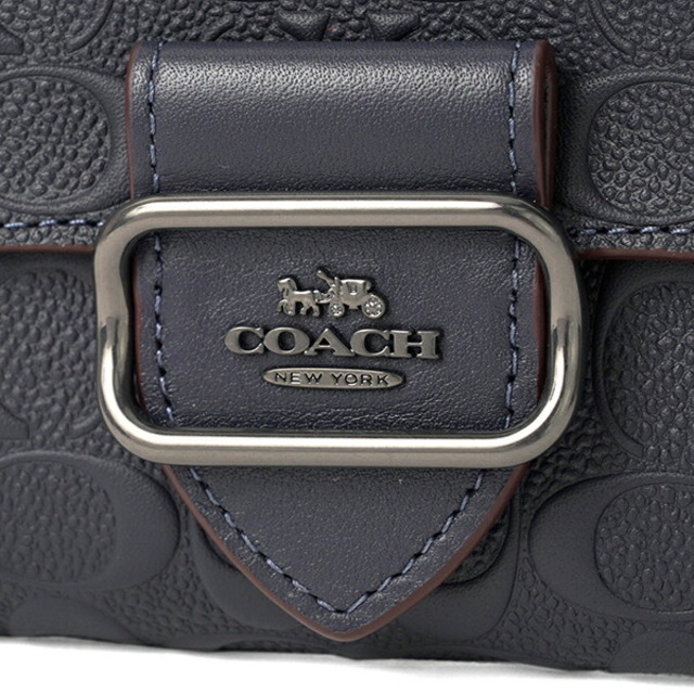 美品✨COACH コーチ 折財布 キャンバス シグネチャー\u0026レザー ブラック