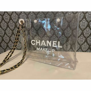 シャネル(CHANEL)のCHANEL ビニール ノベルティ バッグ　美品　(クラッチバッグ)