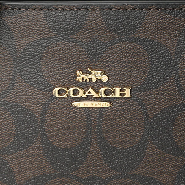 COACH(コーチ)の新品 コーチ COACH ショルダーバッグ ALICE SATCHEL ブラウン/ブラック レディースのバッグ(ショルダーバッグ)の商品写真