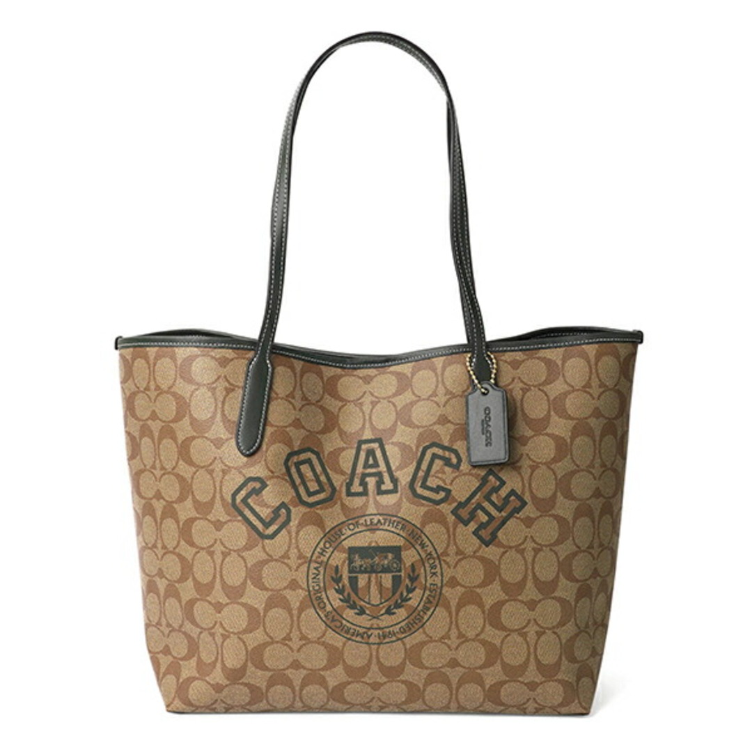 COACH - 新品 コーチ COACH トートバッグ VARSITY MOTIF CITY TOTE