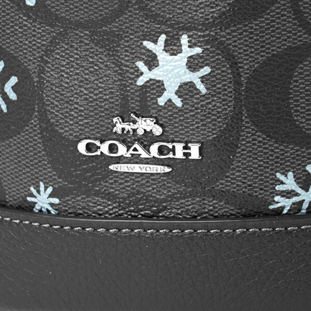 COACH(コーチ)の新品 コーチ COACH ハンドバッグ デンプシー ドローストリング バケット バッグ 15 グラファイト/コーンフラワー マルチ レディースのバッグ(ハンドバッグ)の商品写真