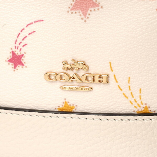 新品 コーチ COACH ハンドバッグ デンプシー ドローストリング バケット バッグ 15 チョークマルチ 6