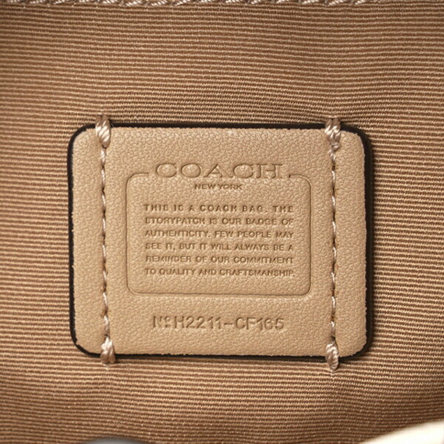 COACH(コーチ)の新品 コーチ COACH ハンドバッグ デンプシー ドローストリング バケット バッグ 15 チョークマルチ レディースのバッグ(ハンドバッグ)の商品写真