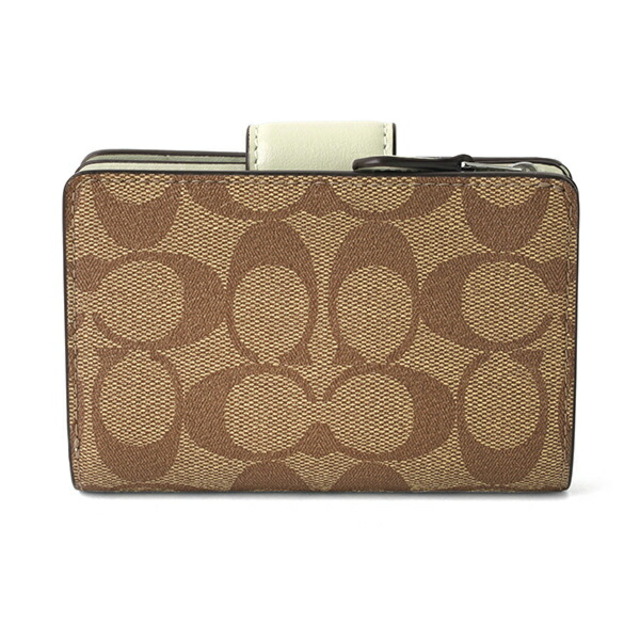 COACH - 新品 コーチ COACH 2つ折り財布 MEDIUM CORNER ZIP WALLET