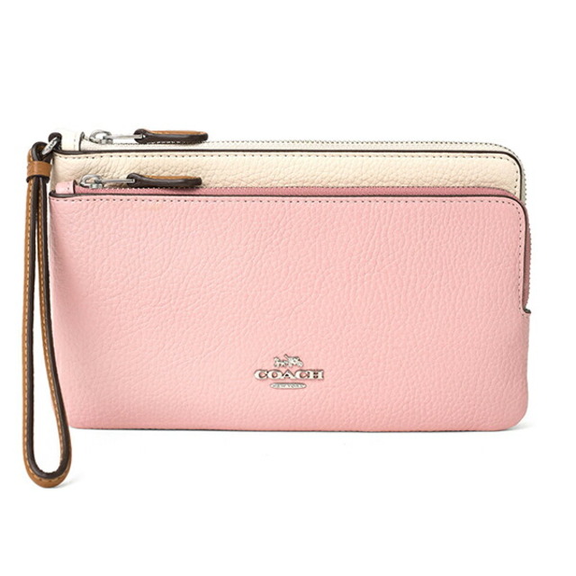 COACH - 新品 コーチ COACH 長財布 DOUBLE ZIP WALLET COLORBLOCK ...