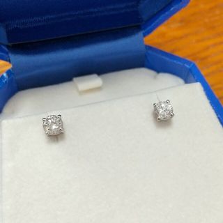 0.60ct 一粒ダイヤ ピアス PT900(ピアス)