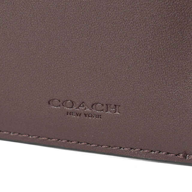 COACH(コーチ)の新品 コーチ COACH 3つ折り財布 SMALL TRIFOLD WALLET ブラウン/ブラック レディースのファッション小物(財布)の商品写真