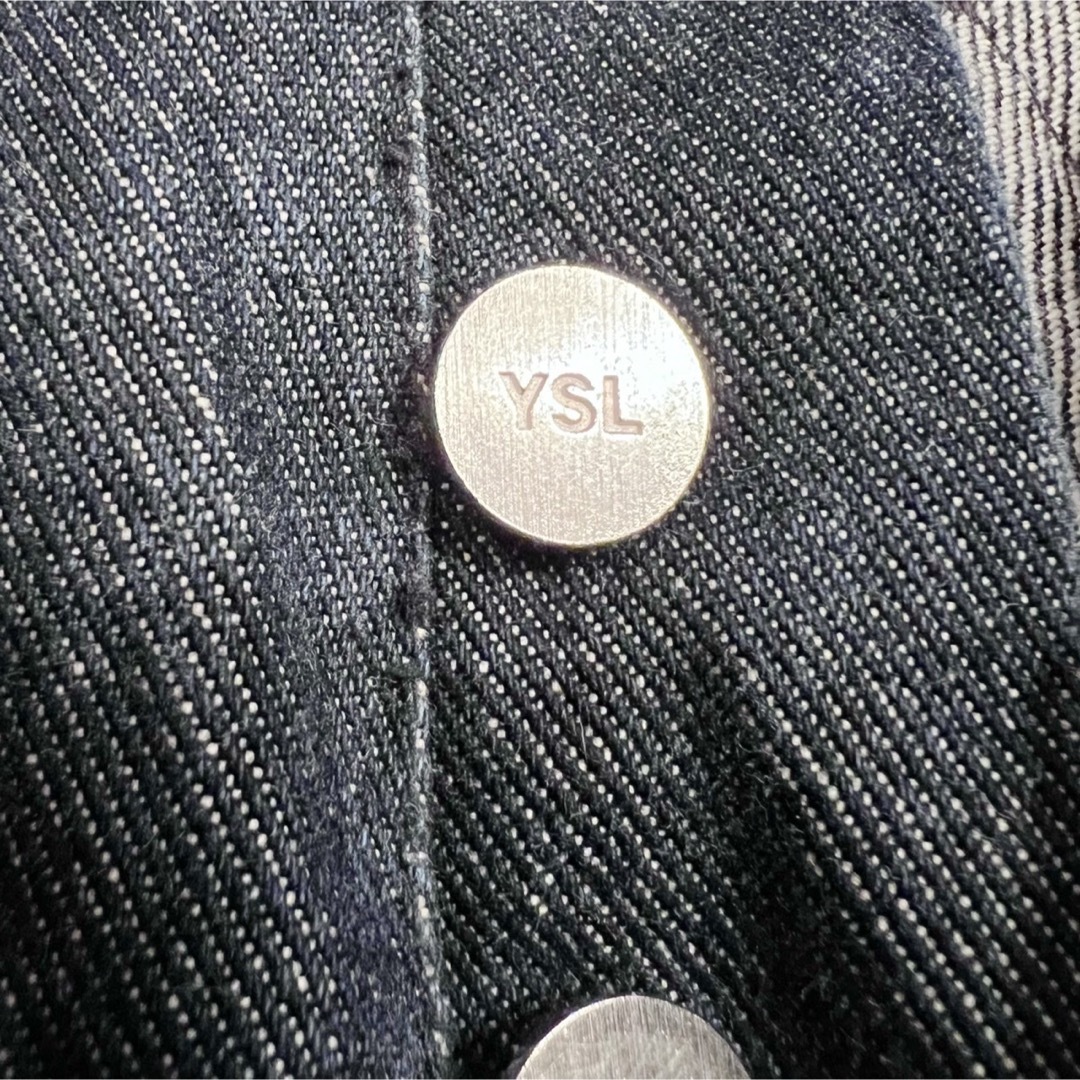 希少★ SAINT LAURENT サンローラン フレアデニムパンツ 製造番号有