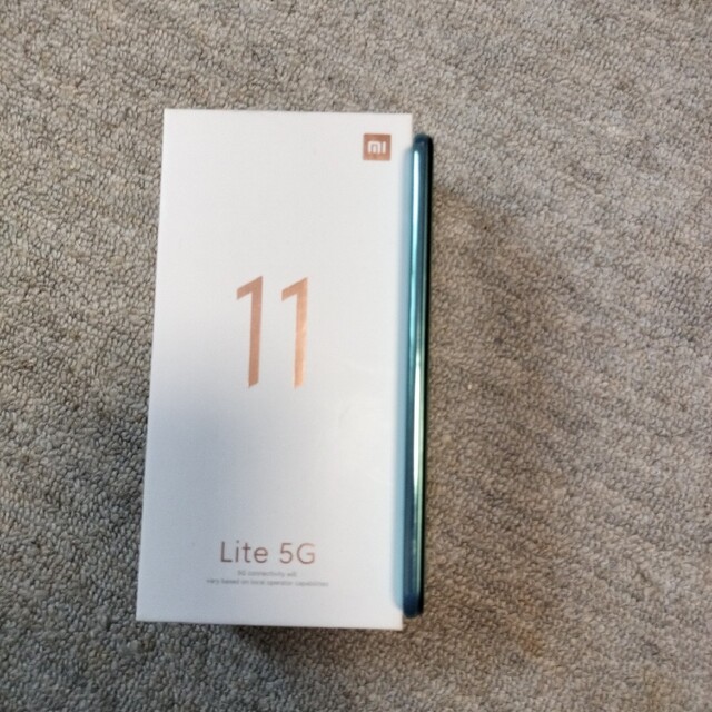 Xiaomi　Mi 11 Lite 5G　シャオミ　SIMフリー　ミントグリーン