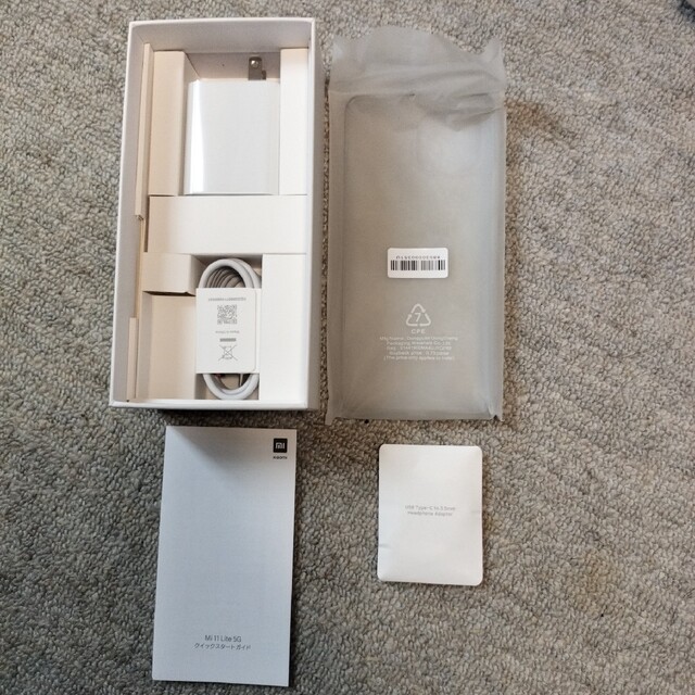 Xiaomi　Mi 11 Lite 5G　シャオミ　SIMフリー　ミントグリーン