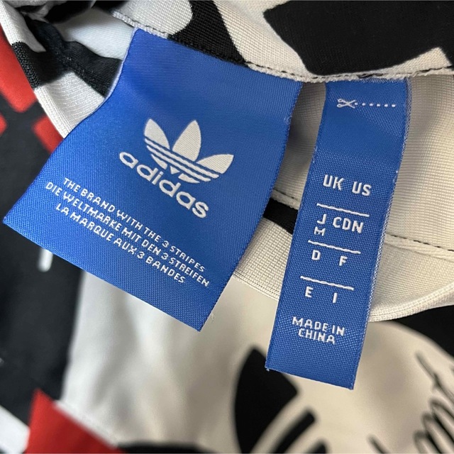 adidas アディダス ブルゾン トラックトップ リバーシブル 総柄