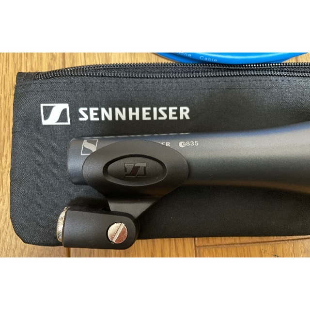 SENNHEISER(ゼンハイザー)のゼンハイザーe835 ダイナミックマイク(新品)とマイクケーブルセット 楽器のレコーディング/PA機器(マイク)の商品写真