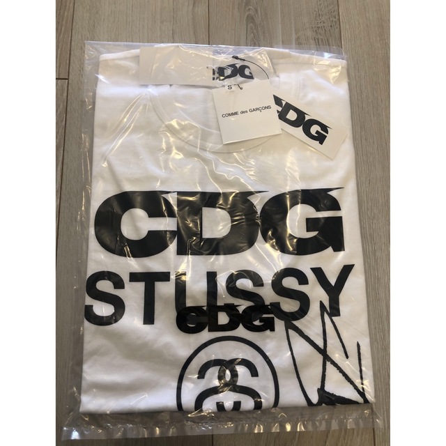 CDG×STUSSY コムデギャルソン×ステューシー Tシャツ-