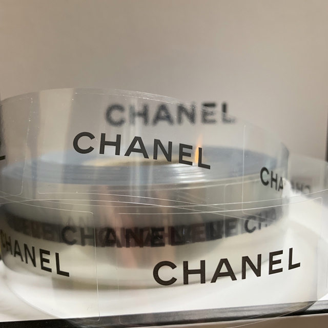 CHANEL(シャネル)のCHANEL クリアステッカー 20枚 インテリア/住まい/日用品のオフィス用品(ラッピング/包装)の商品写真