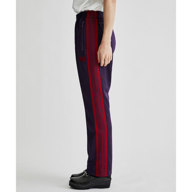 needles 22aw トラックパンツ ナロー パープル パンツ