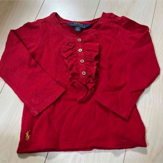 ポロラルフローレン(POLO RALPH LAUREN)のポロラルフローレン　ロンT 2T 90cm(Tシャツ/カットソー)