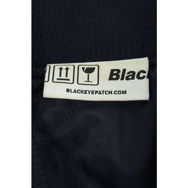 ブラックアイパッチ ロゴ刺繍ジップアップベスト メンズ XL