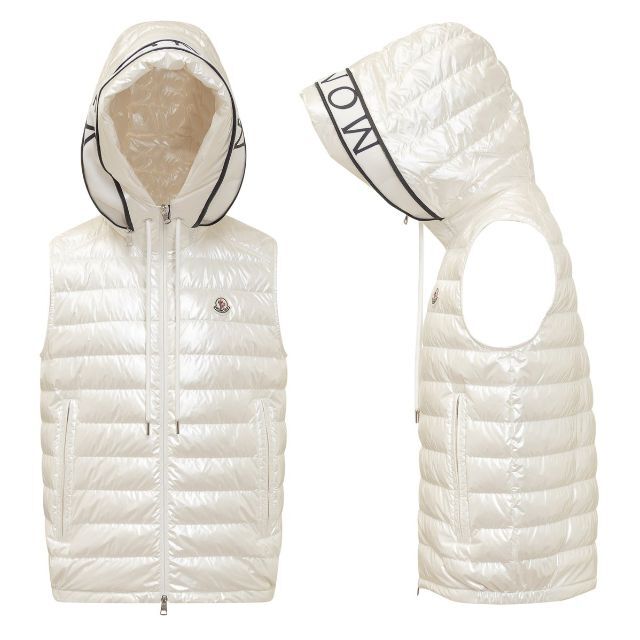 21 MONCLER ホワイト AKAISHI ダウンベスト size 3