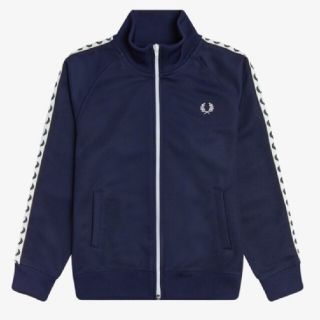 フレッドペリー(FRED PERRY)のフレッドペリー 130 8-9years トラックジャケット ジャージ ネイビー(ジャケット/上着)