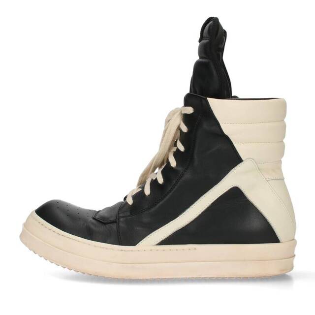 Rick Owens - リックオウエンス GEOBASKET ジオバスケットレザーハイカットスニーカー メンズ 41の通販 by