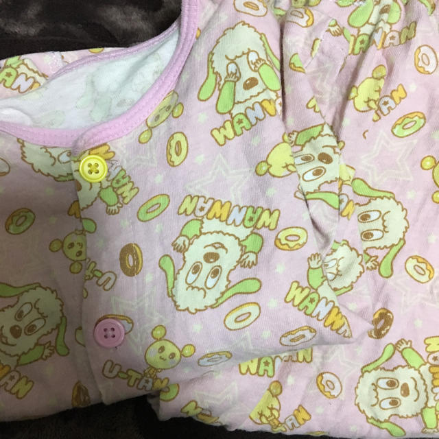 ワンワンパジャマ90 キッズ/ベビー/マタニティのキッズ服女の子用(90cm~)(パジャマ)の商品写真