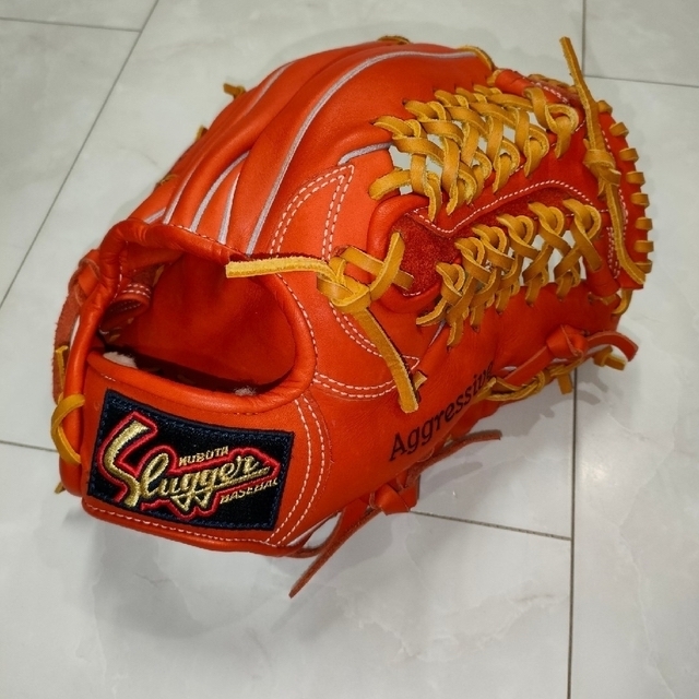 アウター ジャケット 【美品】久保田スラッガー 軟式 内野手 鳥谷