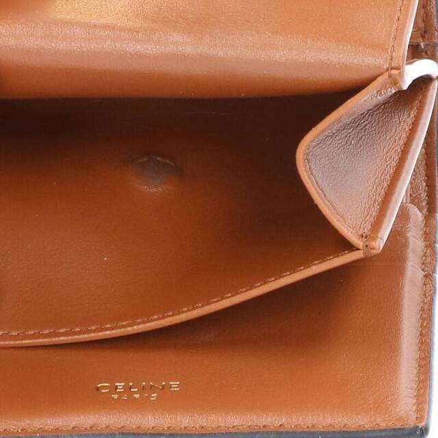 celine(セリーヌ)のセリーヌ  10F523CQ7 スモールウォレット16セーズシャイニーカーフスキン財布 レディース レディースのファッション小物(財布)の商品写真