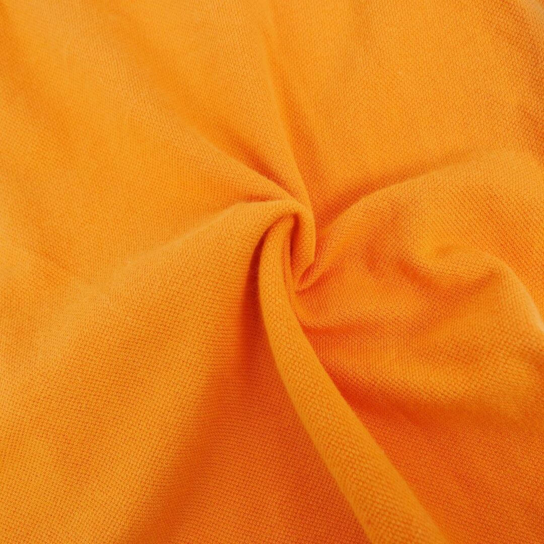 エトロ ポロシャツ 鹿の子 半袖 ショートスリーブ コットン トップス メンズ イタリア製 M オレンジ