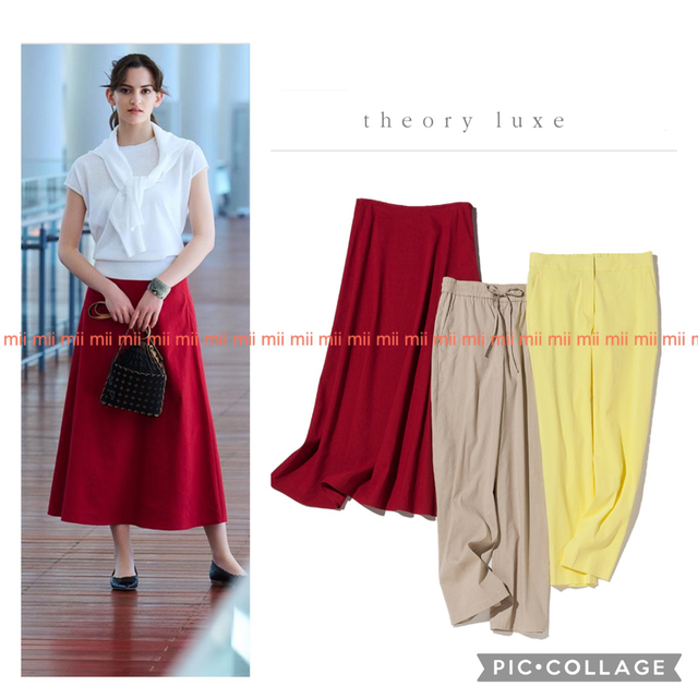 Theory luxe - ✤2022SS セオリーリュクス theory luxe 完売ロング