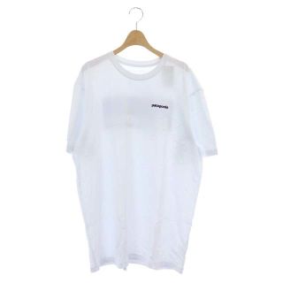 パタゴニア(patagonia)のパタゴニア P-6ロゴ・レスポンシビリティー Tシャツ カットソー 半袖 L 白(Tシャツ/カットソー(半袖/袖なし))