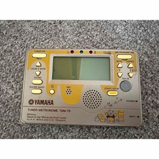 ヤマハ(ヤマハ)のYAMAHA チューナーメトロノーム プーさん(その他)