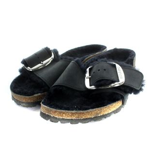 ビルケンシュトック(BIRKENSTOCK)のビルケンシュトック Madrid Big Buckle サンダル 25cm 黒(サンダル)