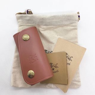 イルビゾンテ(IL BISONTE)の【新品未使用】イルビゾンテ キーケース ☆ JAM ジャム（テラコッタ）☆(キーケース)