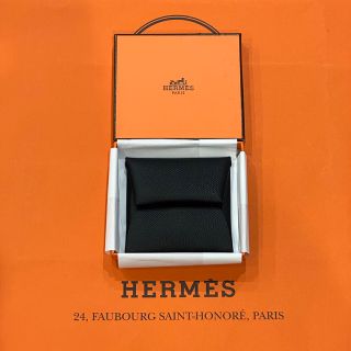 エルメス(Hermes)の新品未使用 レア HERMES エルメス バスティア コインケース ブラック(コインケース)